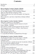 Discovering Observing Defending Proving The Creation Calendar Sabbath EBOOK