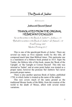 Book of Jasher Ebook