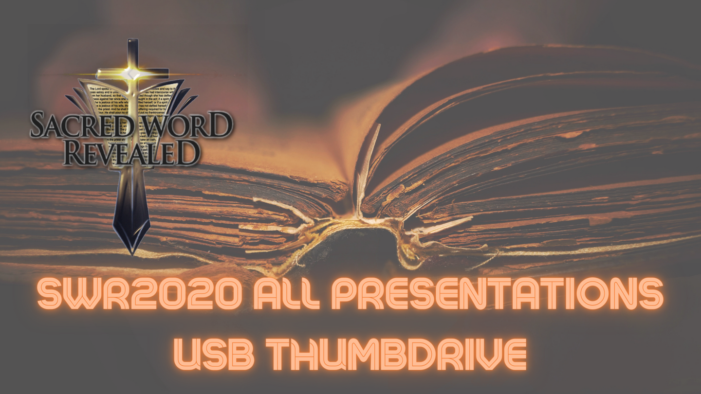 Sacred Word Revealed 2020 USB Thumbdrive