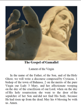 The Gospel of Gamaliel: Lament of the Virgin and the Martyrdom of Pilate Ebook - sacred-word-publishing-2