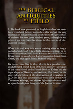 The Biblical Antiquities Of Philo Ebook - sacred-word-publishing-2