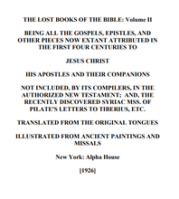 The Lost Books of the Bible Volume II Ebook