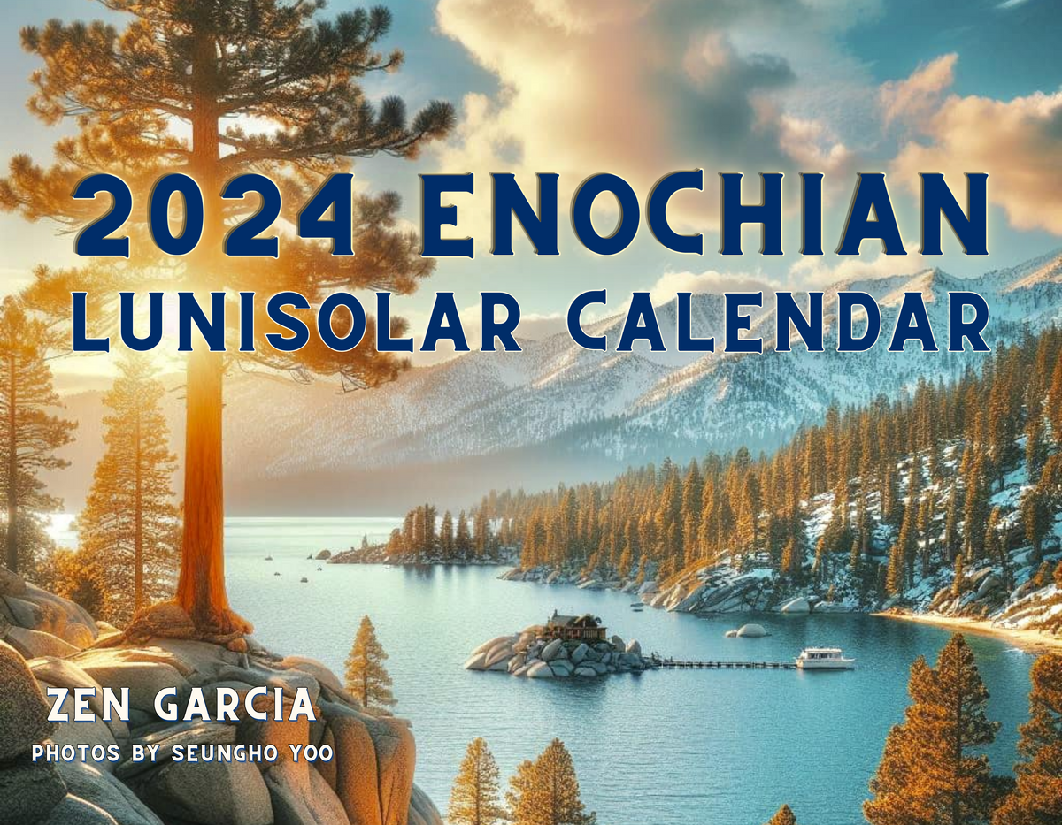Digital 2024 Enochian Lunisolar Calendar Sacred Word Publishing