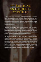 The Biblical Antiquities Of Philo - sacred-word-publishing-2