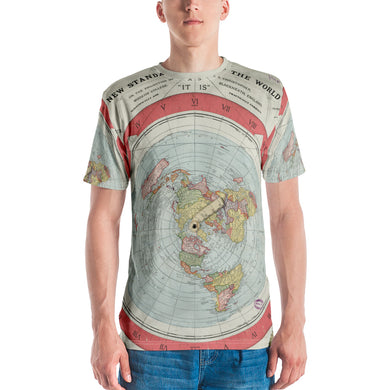 Gleason Map All Over Men's T-shirt